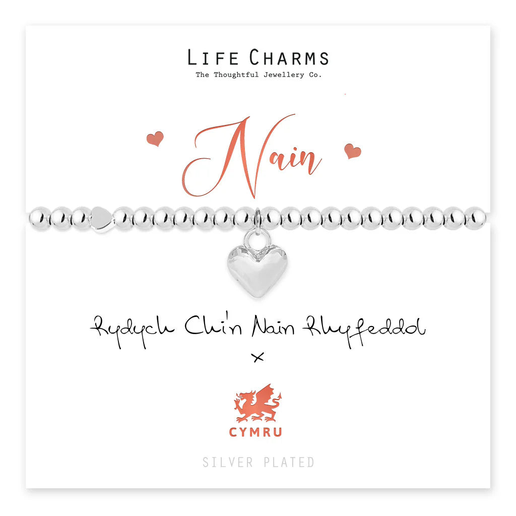 Life Charms Nain - Nan Welsh Bracelet