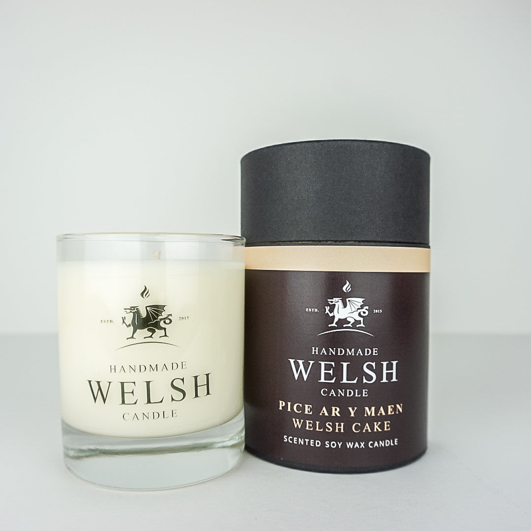 Welsh Cake Glass Jar Candle