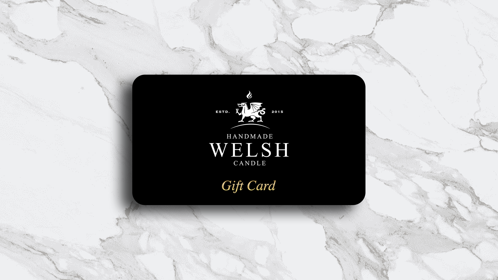 Handmade Welsh Candle Gift Card